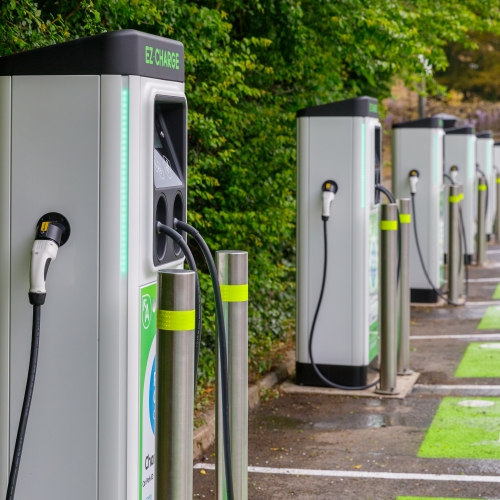 Electric vehicle charge point