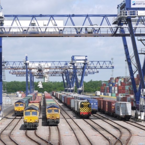 bridleway bridge at Felixstowe