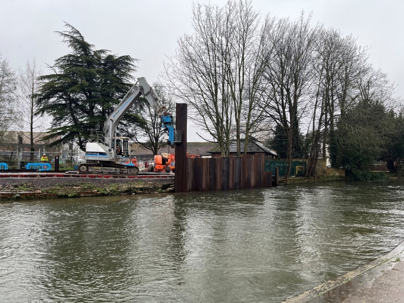 VolkerGround Engineering at Newbury Wharf